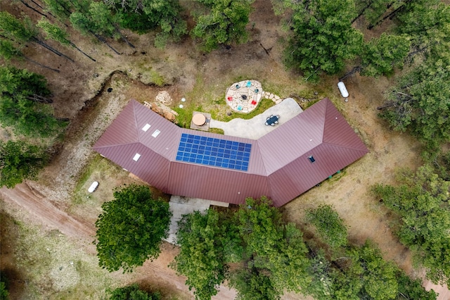50 Jackson Hole Rd, Angel Fire, NM 87710 - bird's eye view