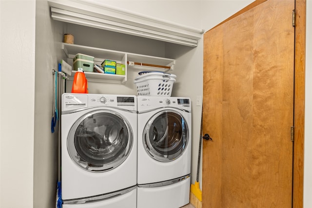 50 Jackson Hole Rd, Angel Fire, NM 87710 - washroom with separate washer and dryer