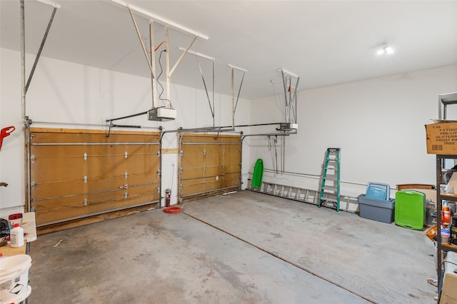 50 Jackson Hole Rd, Angel Fire, NM 87710 - garage featuring a garage door opener