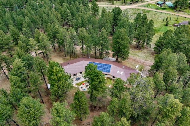 50 Jackson Hole Rd, Angel Fire, NM 87710 - view from above of property