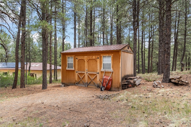 50 Jackson Hole Rd, Angel Fire, NM 87710 - view of shed