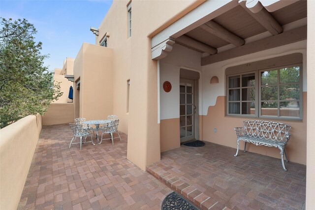 3101 Old Pecos Trl Unit 101, Santa Fe, NM 87505 - view of patio