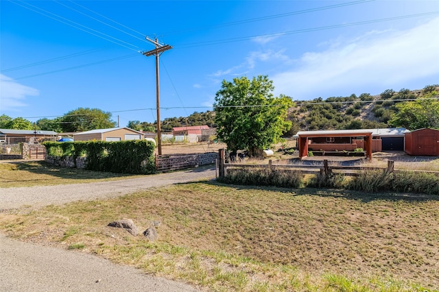 133 County Rd 135, Hernandez, NM 87537 - view of yard