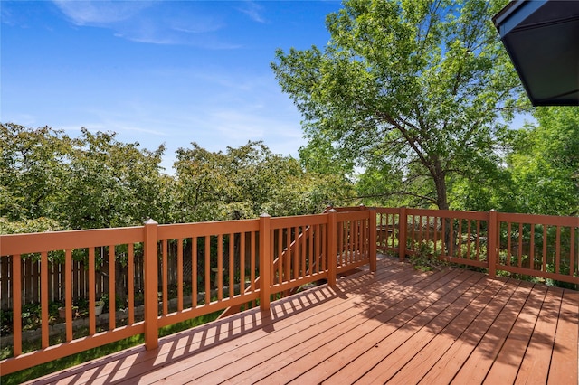 917 Estates Dr, Los Alamos, NM 87544 - view of wooden terrace