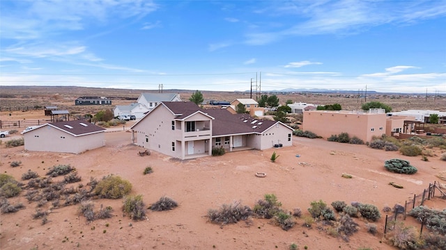 1810 Eucalyptus Rd NE, Rio Rancho, NM 87144 - view of subject property featuring mountains and a desert landscape