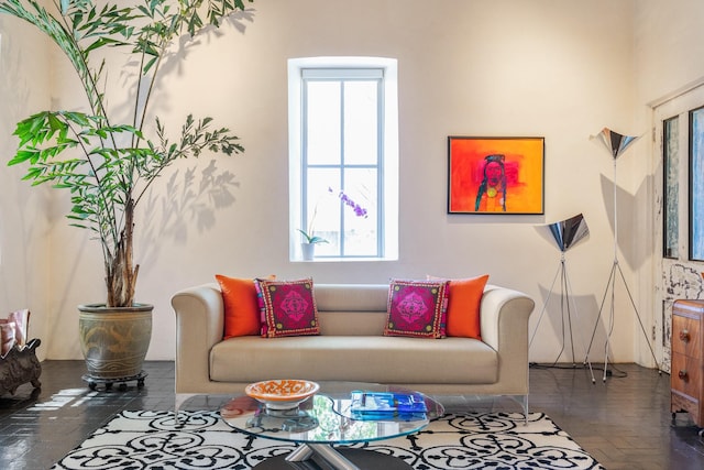 519 E Palace Ave, Santa Fe, NM 87501 - living area with plenty of natural light