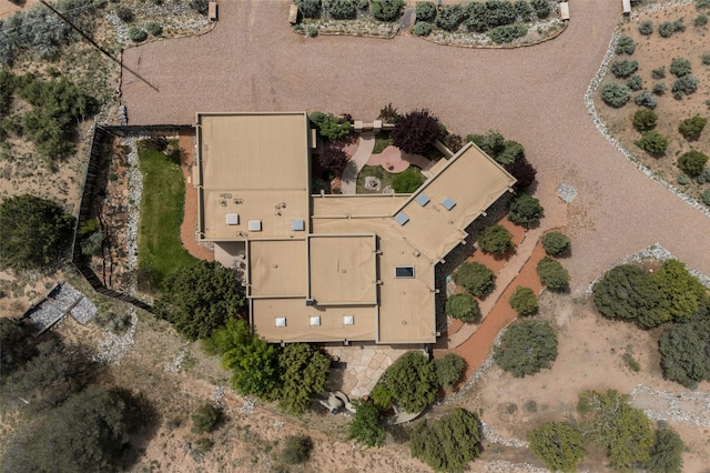 557 Valle Chamiso Ln, Santa Fe, NM 87505 - bird's eye view
