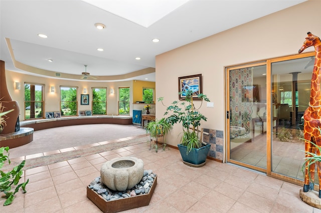 65 E Sombrillo Rd, Nm, NM 87532 - view of patio / terrace with ceiling fan