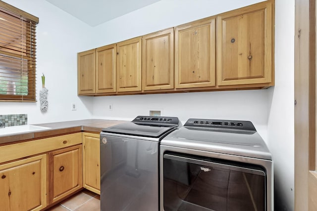 138 E Chili Line, Santa Fe, NM 87508 - washroom with washing machine and clothes dryer and cabinet space