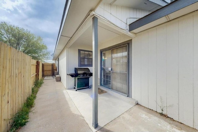 1128 Pandora Dr SW, Los Lunas, NM 87031 - view of patio / terrace with a grill