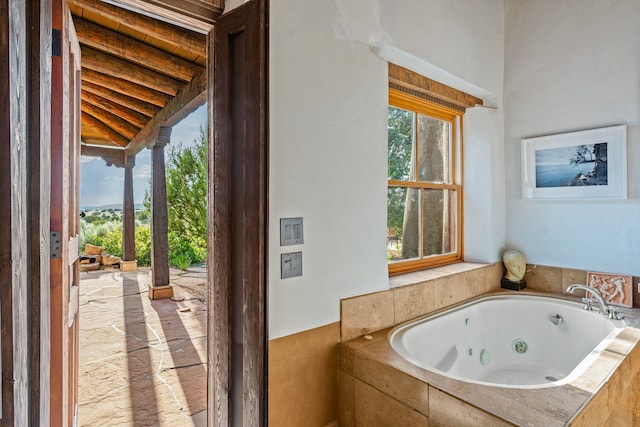 26 Camino Los Angelitos, Santa Fe, NM 87540 - full bath with a whirlpool tub