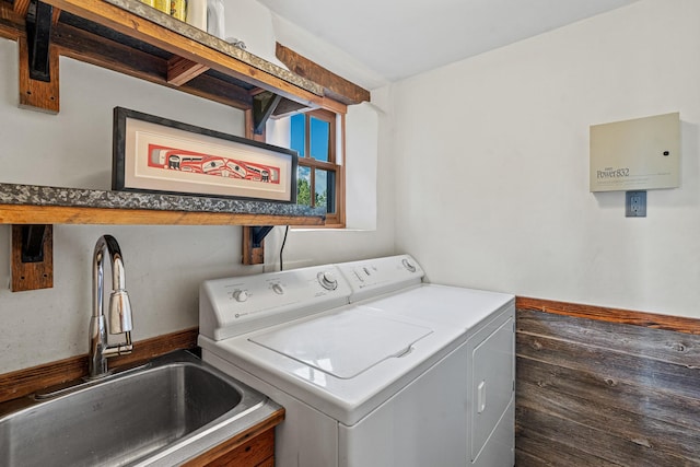 26 Camino Los Angelitos, Santa Fe, NM 87540 - washroom featuring washer and clothes dryer