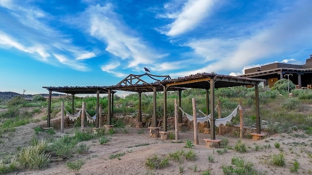 26 Camino Los Angelitos, Santa Fe, NM 87540 - view of yard