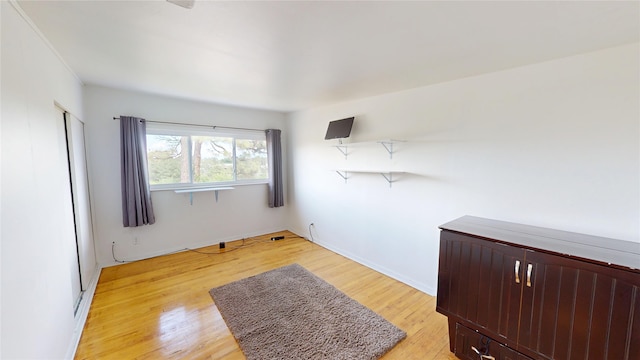 4030 Urban Unit C, Los Alamos, NM 87544 - unfurnished bedroom with light wood-style floors and baseboards