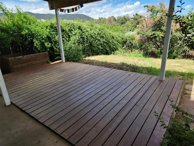 4030 Urban Unit C, Los Alamos, NM 87544 - view of deck