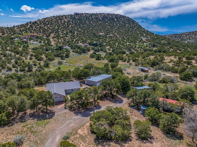 71 Apache Plume Dr, Santa Fe, NM 87508 - aerial view of a mountainous background