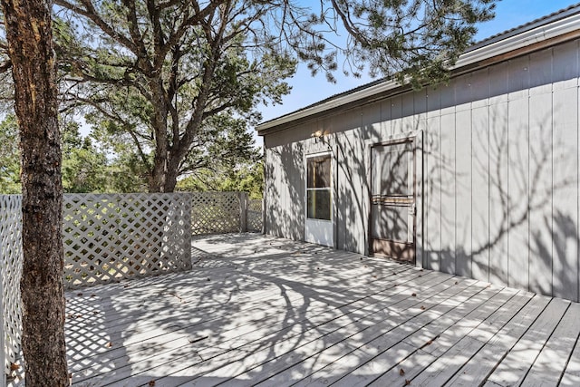 71 Apache Plume Dr, Santa Fe, NM 87508 - view of deck