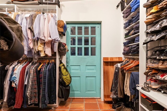3 Waldo, Cerrillos, NM 87010 - spacious closet with tile patterned flooring