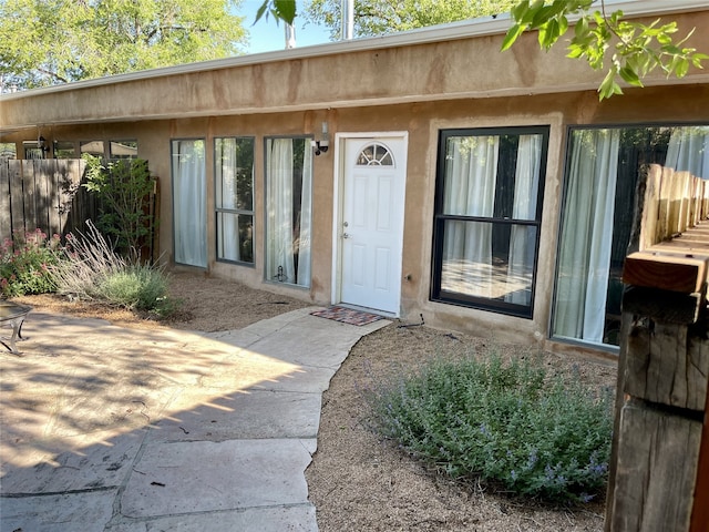 232 Irvine Unit 2, Santa Fe, NM 87501 - property entrance featuring a patio