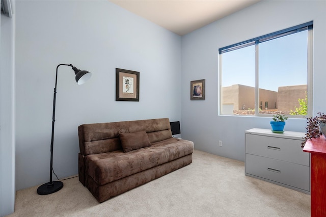 15 Cimarron Pass, Santa Fe, NM 87508 - sitting room with light colored carpet