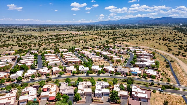 15 Cimarron Pass, Santa Fe, NM 87508 - aerial perspective of suburban area featuring mountains