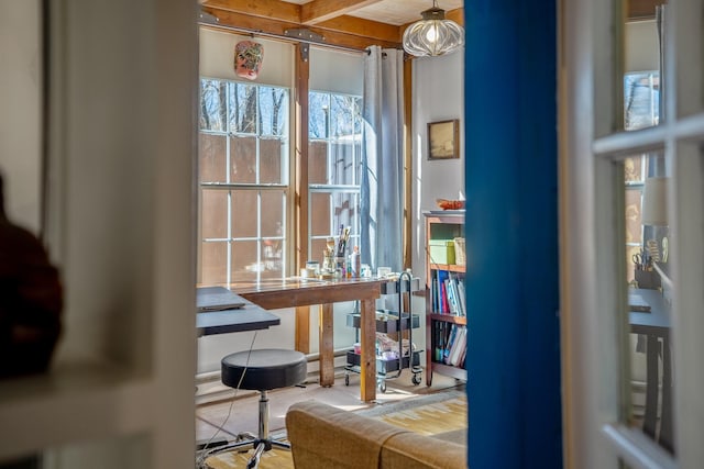 1402A Bishops Lodge Rd, Santa Fe, NM 87506 - interior space featuring wood finished floors
