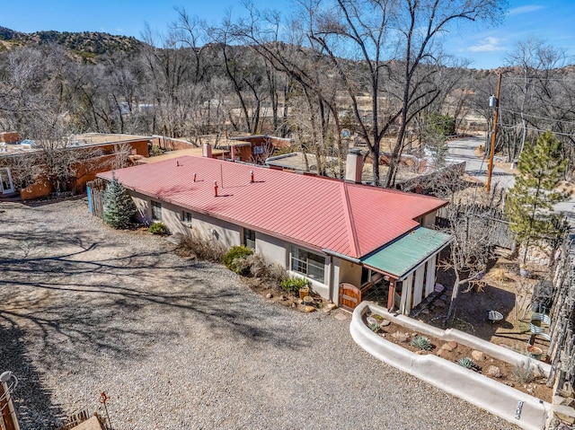 1402A Bishops Lodge Rd, Santa Fe, NM 87506 - view of subject property featuring a mountain backdrop