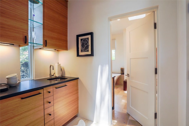 974 Old Santa Fe Trl, Santa Fe, NM 87505 - bar area featuring a sink