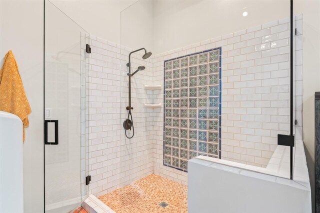 17 Alteza, Santa Fe, NM 87508 - bathroom with a shower stall