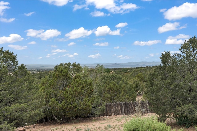 17 Alteza, Santa Fe, NM 87508 - view of mountain background featuring a heavily wooded area