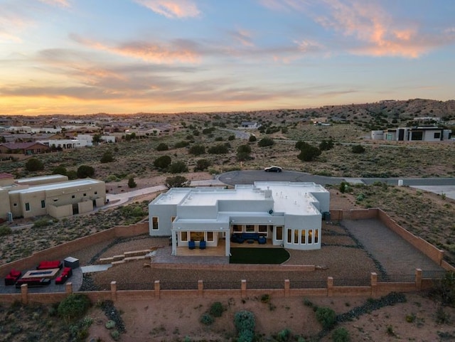 2324 Venada Rd, Rio Rancho, NM 87144 - view from above of property featuring a desert landscape