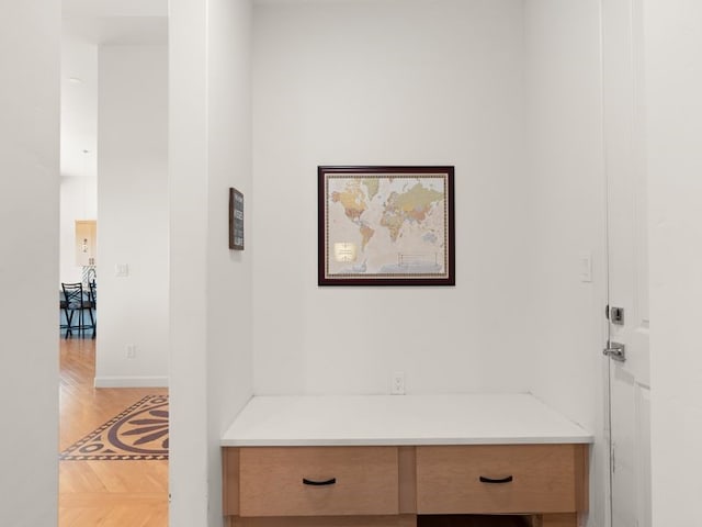 2324 Venada Rd, Rio Rancho, NM 87144 - hall featuring baseboards and light wood-style flooring