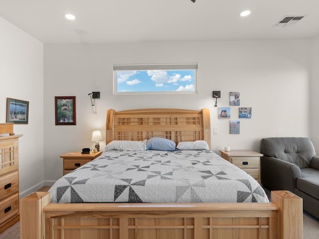 2324 Venada Rd, Rio Rancho, NM 87144 - bedroom featuring recessed lighting and carpet