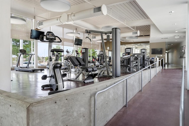 2324 Venada Rd, Rio Rancho, NM 87144 - workout area with healthy amount of natural light