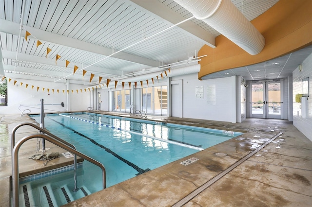 2324 Venada Rd, Rio Rancho, NM 87144 - indoor community pool with french doors