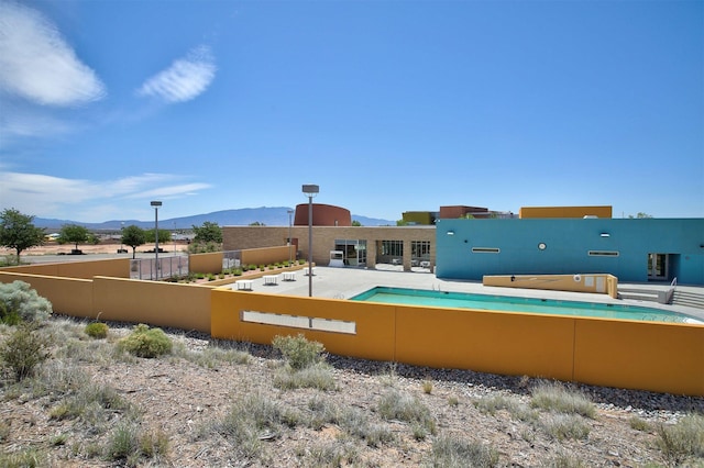 2324 Venada Rd, Rio Rancho, NM 87144 - view of pool featuring a mountain view