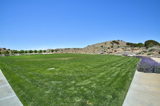 2324 Venada Rd, Rio Rancho, NM 87144 - view of community with a mountain view and a yard
