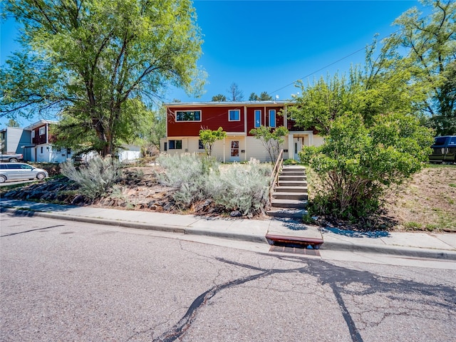 2148 33rd St Unit B, Los Alamos, NM 87544 - view of front of home with stairs