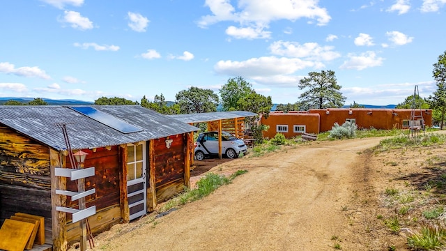 7675 Old Santa Fe Unit C, Santa Fe, NM 87505 - view of outbuilding