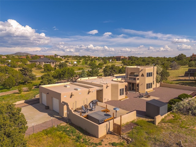 7 Paseo De Rincon, Santa Fe, NM 87508 - aerial view of property and surrounding area