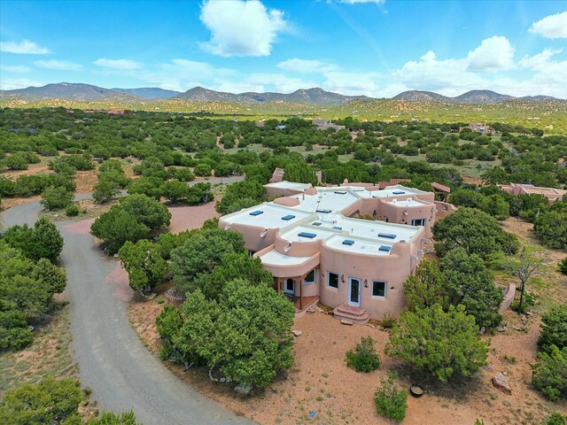 31AB Hondo Trl, Santa Fe, NM 87508 - aerial view of mountains