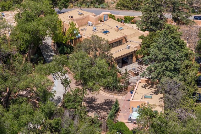 576 Camino Del Monte Sol, Santa Fe, NM 87505 - view from above of property