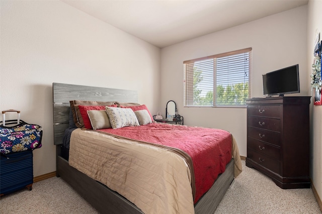 4737 Sundial Way, Santa Fe, NM 87507 - bedroom featuring light colored carpet and baseboards