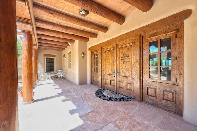 11 E Golden Eagle Rd, Santa Fe, NM 87506 - doorway to property