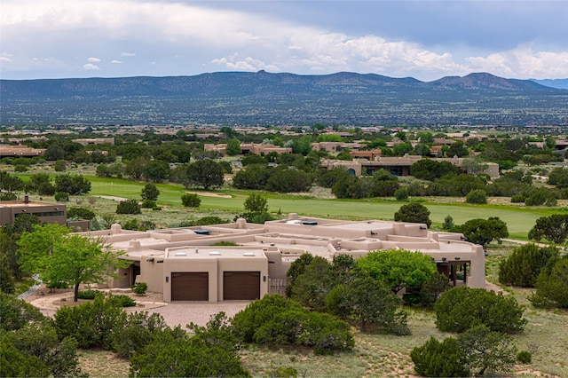 11 E Golden Eagle Rd, Santa Fe, NM 87506 - aerial view of a mountain backdrop