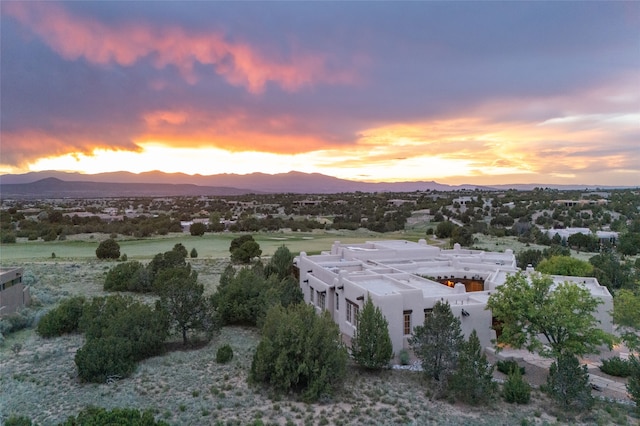 11 E Golden Eagle Rd, Santa Fe, NM 87506 - view of mountain backdrop