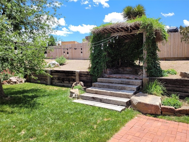 2730 La Silla Dorada, Santa Fe, NM 87505 - view of yard