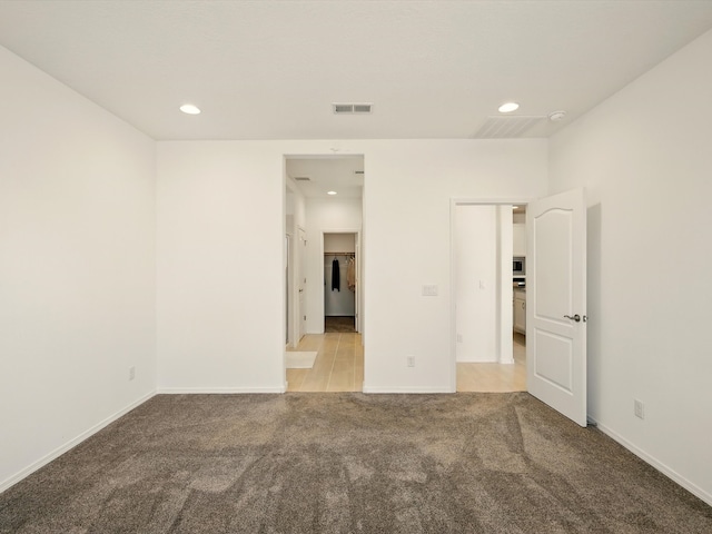 13 Firecrown Ln, Santa Fe, NM 87508 - spare room with carpet and recessed lighting