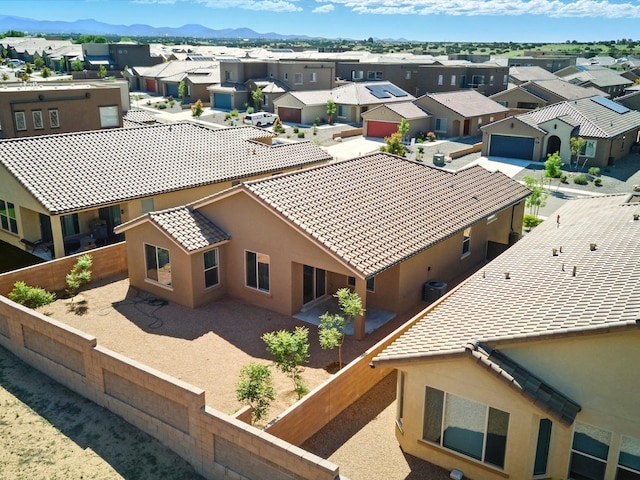 13 Firecrown Ln, Santa Fe, NM 87508 - aerial perspective of suburban area with a mountainous background
