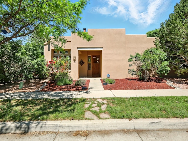 29 Brilliant Sky Dr, Santa Fe, NM 87508 - view of front of property with stucco siding